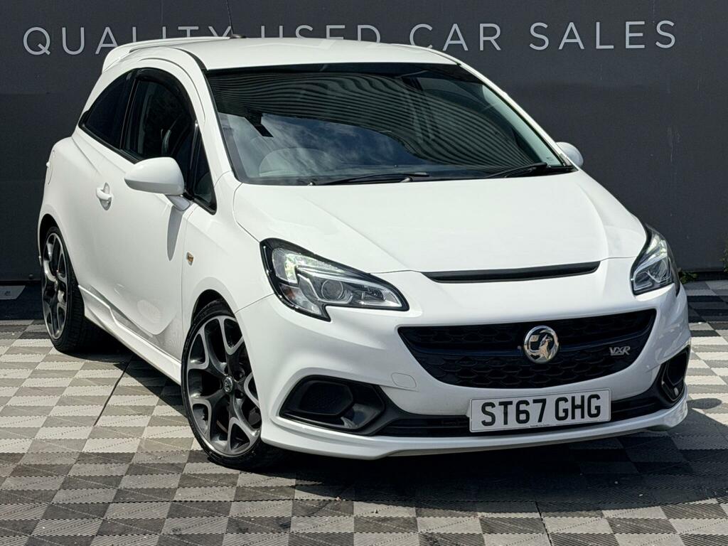 Vauxhall Corsa Vxr White #2