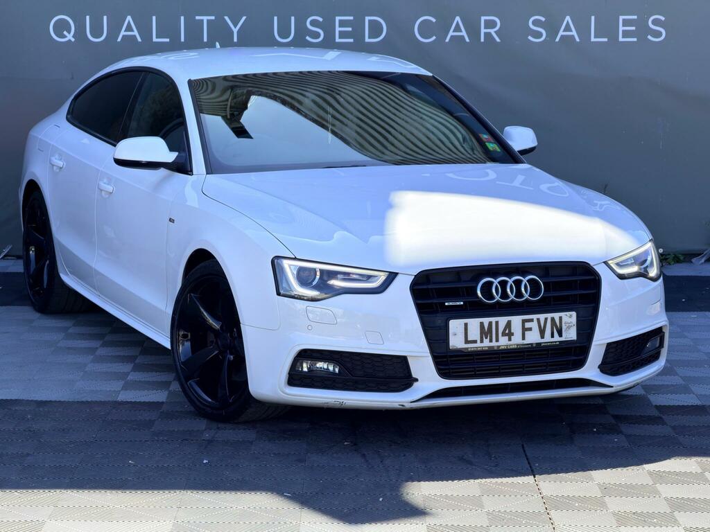 Audi A5 Black Edition White