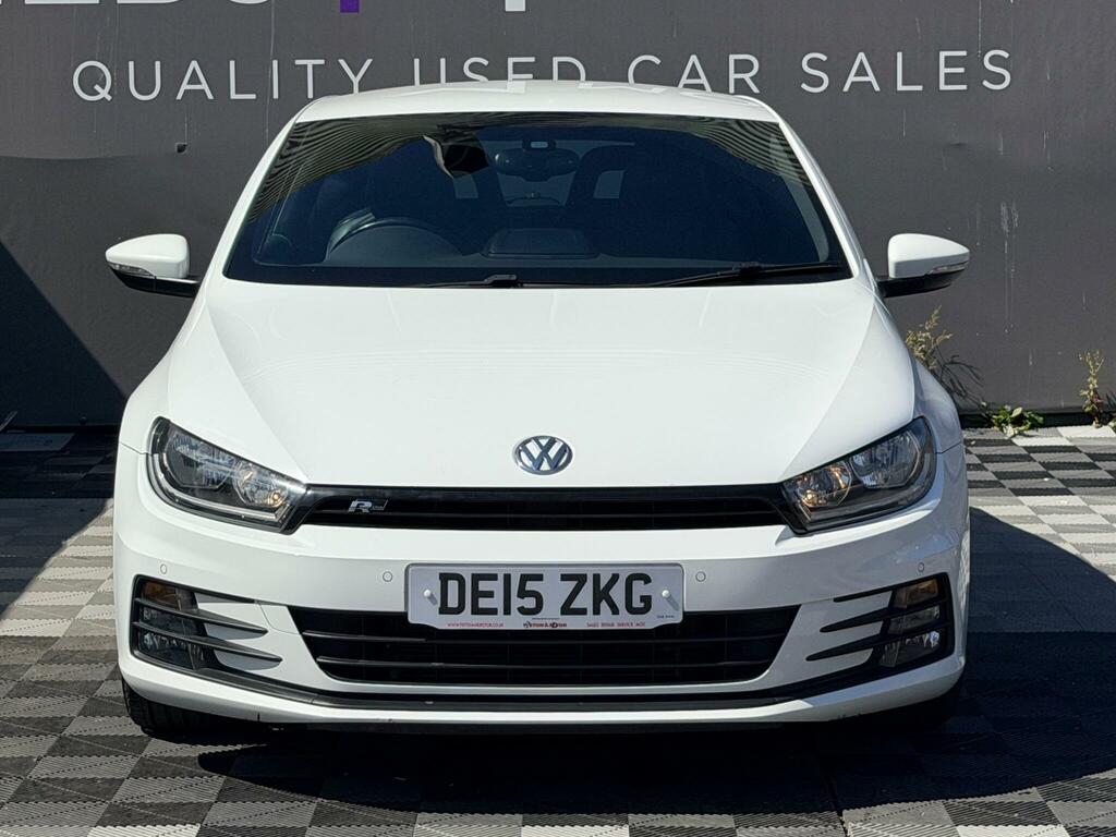 Volkswagen Scirocco R-line White #3