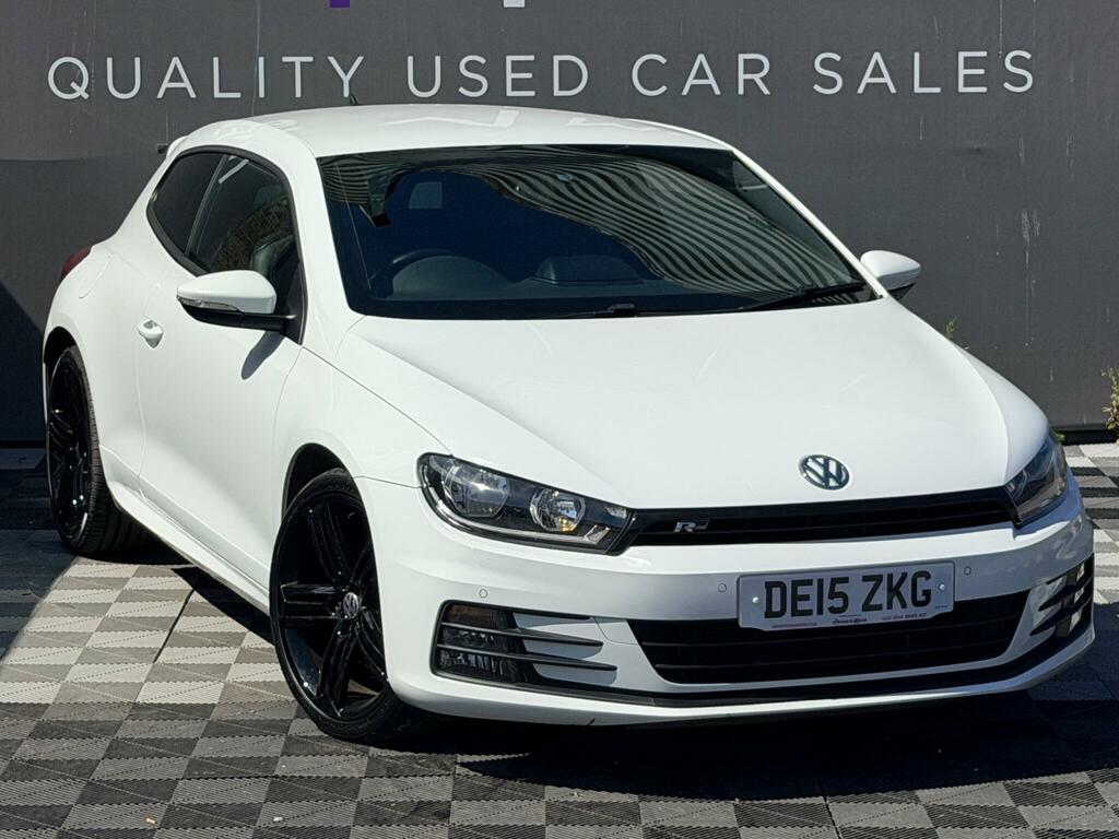 Volkswagen Scirocco R-line White #2