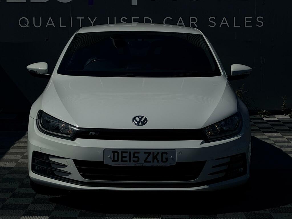 Volkswagen Scirocco R-line White #5