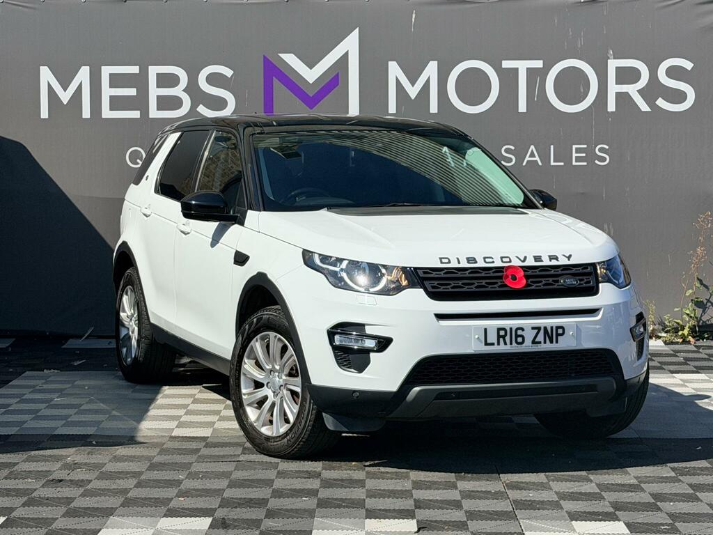 Land Rover Discovery Sport 2.0 Td4 Se Tech 4Wd Euro 6 Ss White