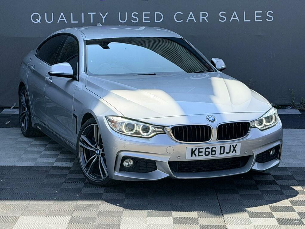 BMW 4 Series Gran Coupe M Sport Silver #2