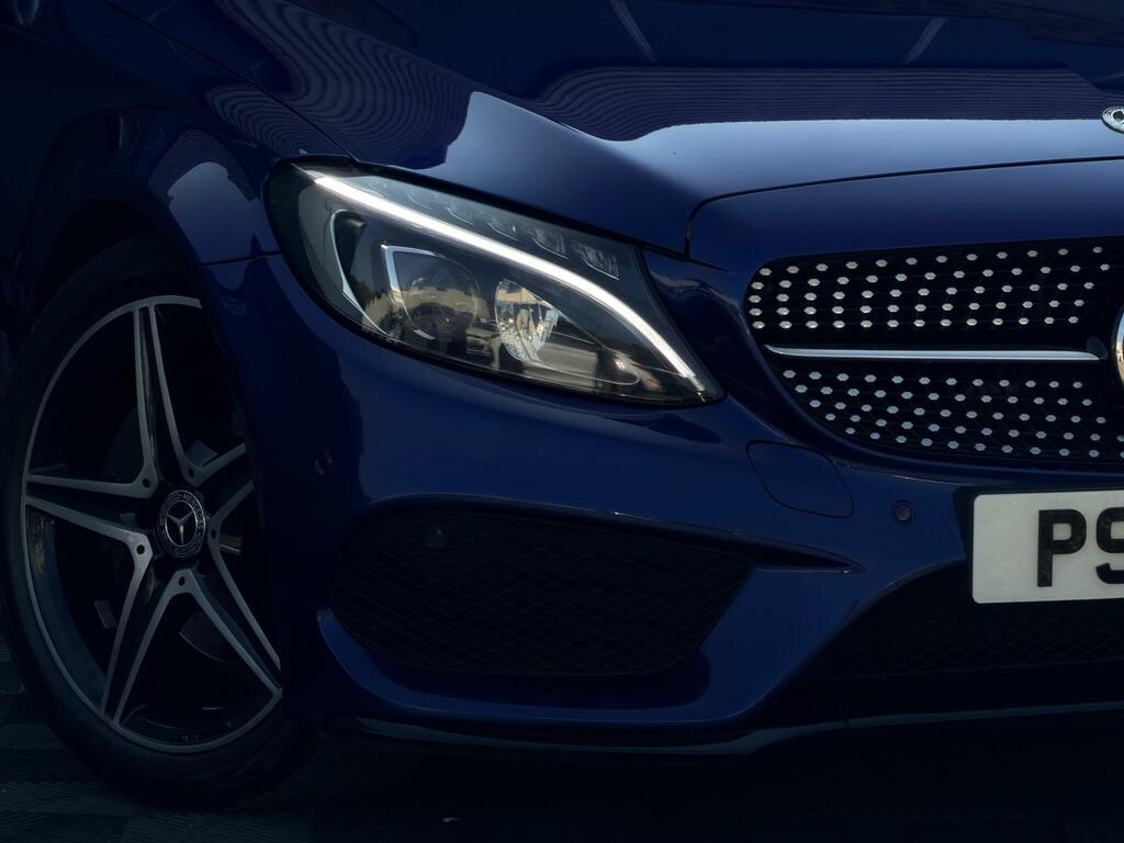 Mercedes-Benz C Class Amg Line Blue #5