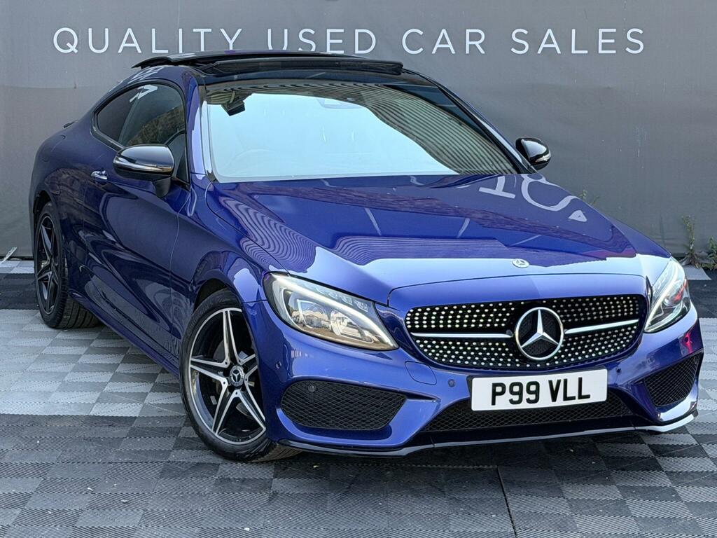 Mercedes-Benz C Class Amg Line Blue #2