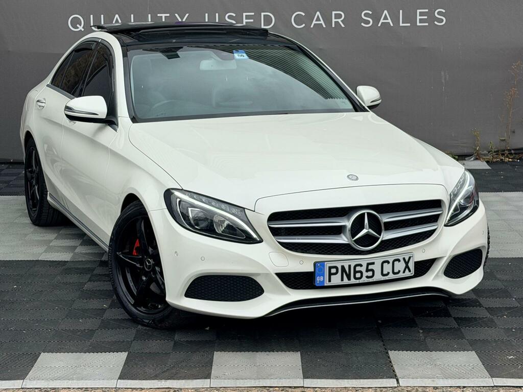 Mercedes-Benz C Class Sport White #2