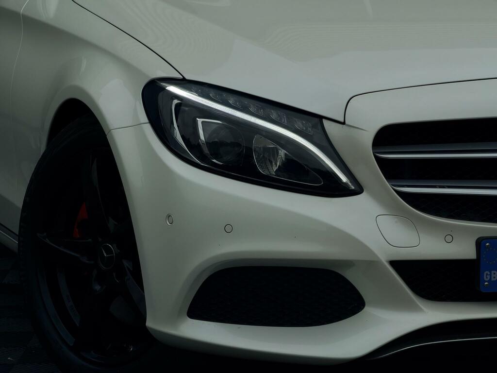 Mercedes-Benz C Class Sport White #4