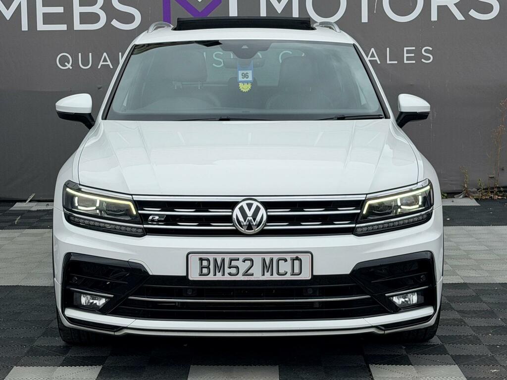 Volkswagen Tiguan 2.0 Tdi R-line Dsg 4Motion Euro 6 Ss BM52MCD White #3