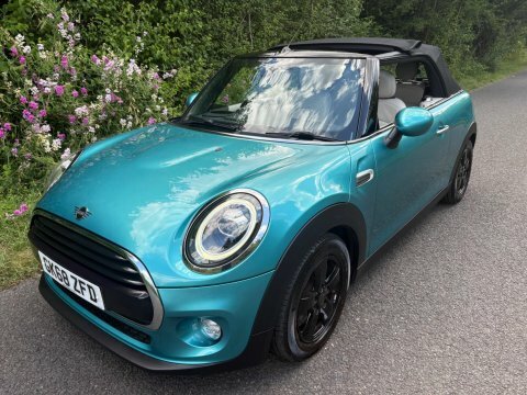 Mini Convertible 2018 68 Cooper Blue #4