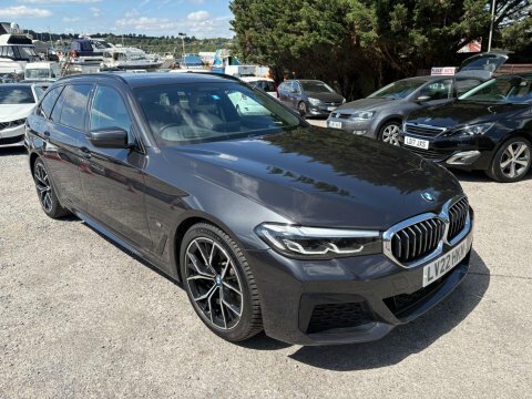 BMW 5 Series 2022 22 520D Grey #5