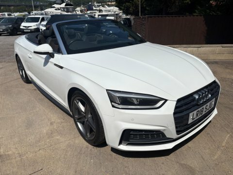 Audi A5 2018 18 Tfsi LR18SJU White #5