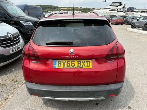 Peugeot 2008 Bluehdi Active Red #7