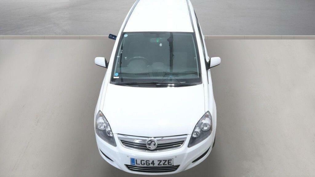 Vauxhall Zafira Mpv 1.8 16V Exclusiv Euro 5 201464 White #4