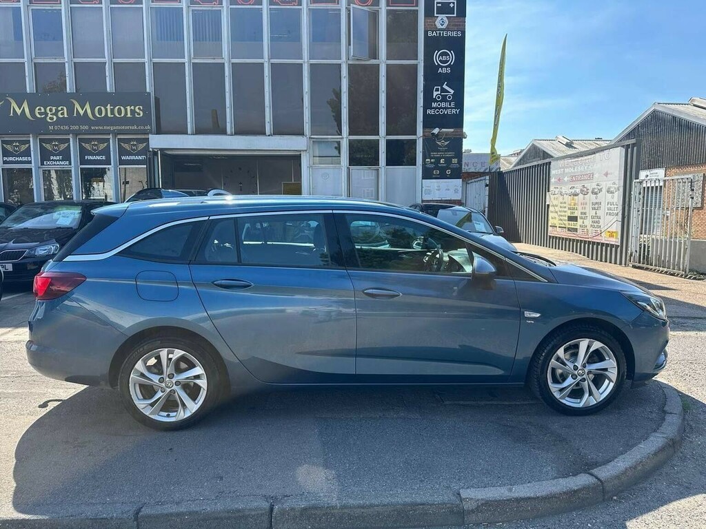 Vauxhall Astra Estate 1.4I Turbo Sri Nav Sports Tourer Euro 6 WR66TGZ Blue #3