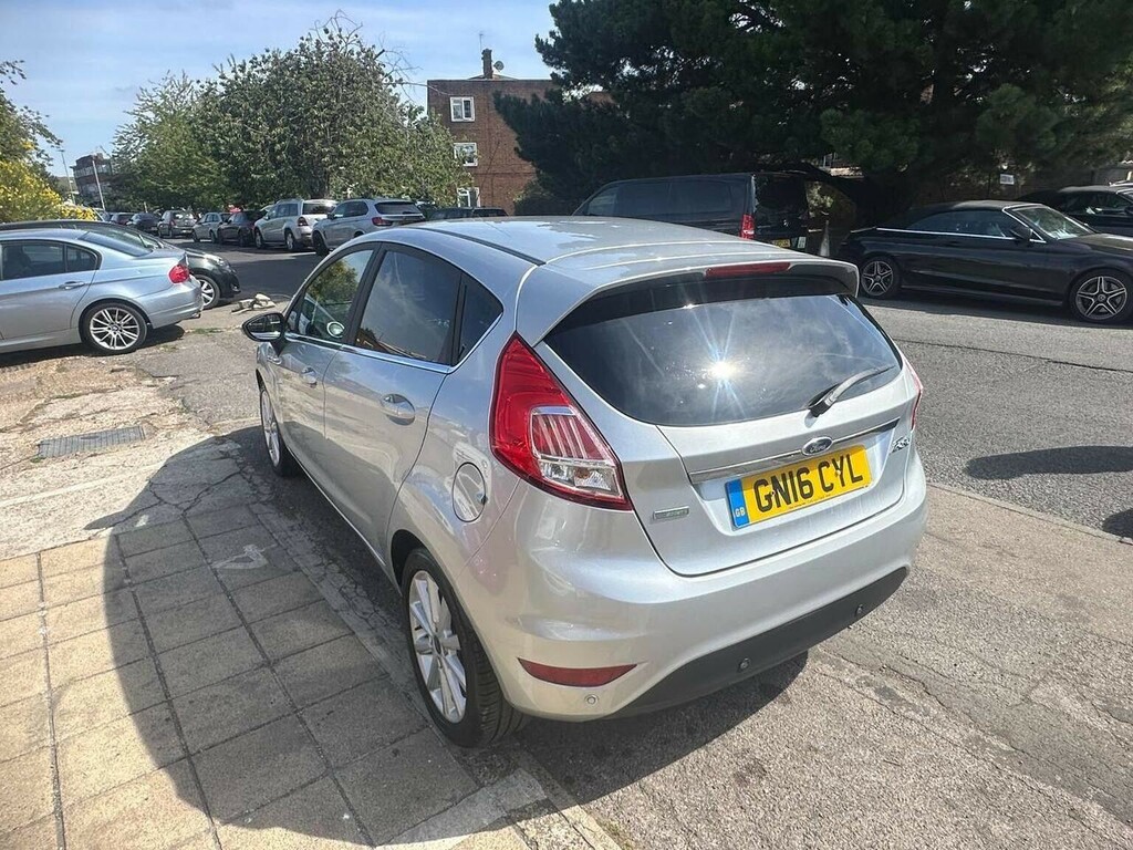 Ford Fiesta Hatchback 1.0T Ecoboost Titanium Euro 6 Ss Silver #6