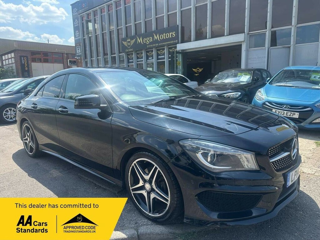 Mercedes-Benz CLA Class Saloon 1.6 Cla180 Amg Sport Coupe 7G-dct Euro 6 S Black