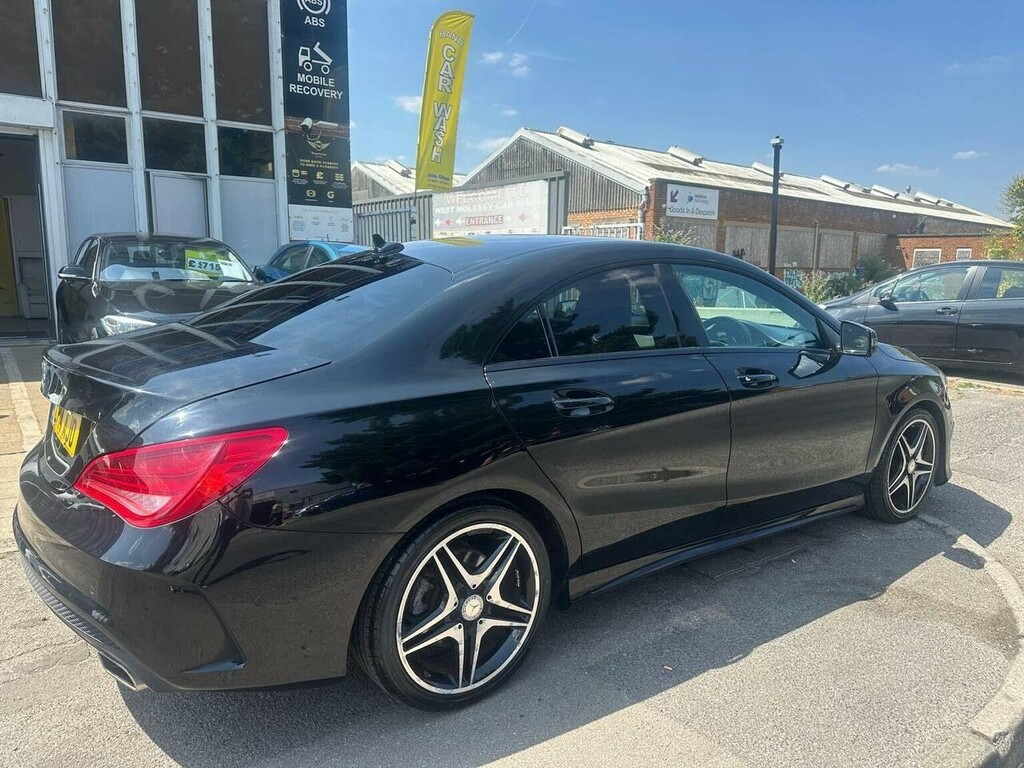Mercedes-Benz CLA Class Saloon 1.6 Cla180 Amg Sport Coupe 7G-dct Euro 6 S Black #4