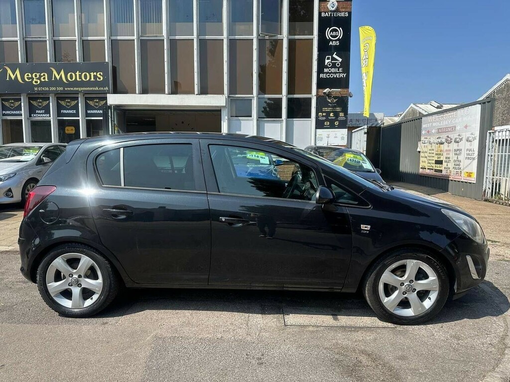 Vauxhall Corsa Hatchback 1.4 16V Sxi Euro 5 Ac 201212 Black #3
