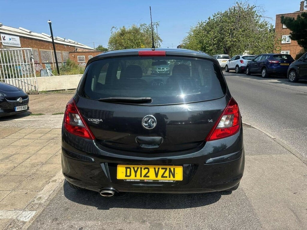 Vauxhall Corsa Hatchback 1.4 16V Sxi Euro 5 Ac 201212 Black #5