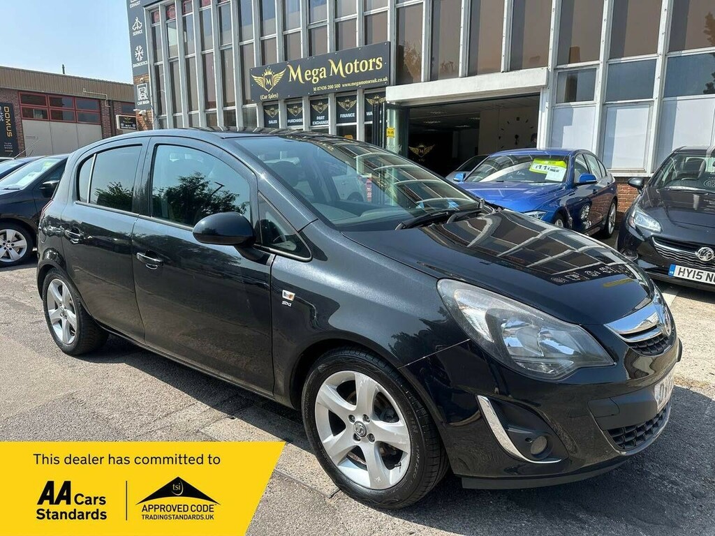 Vauxhall Corsa Hatchback 1.4 16V Sxi Euro 5 Ac 201212 Black