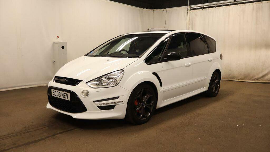 Ford S-Max Mpv 2.0T Ecoboost Titanium X Sport Powershift Euro SC03NEV White #2