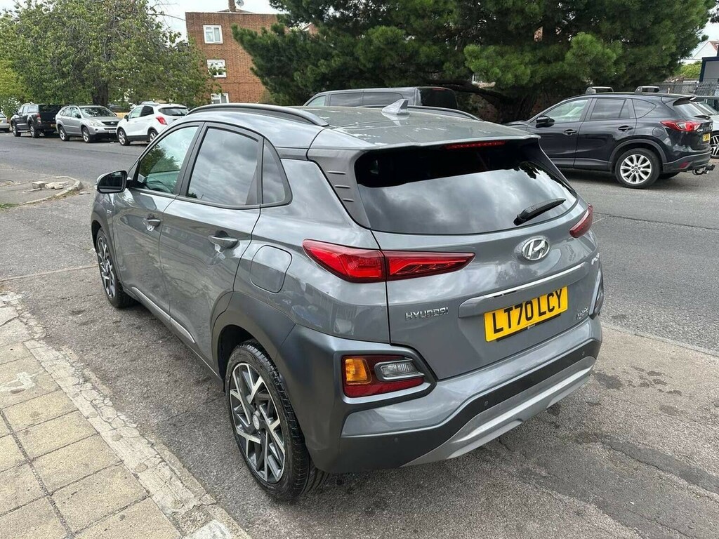 Hyundai Kona Suv 1.6 H-gdi Premium Se Dct Euro 6 Ss 202 LT70LCY Grey #6
