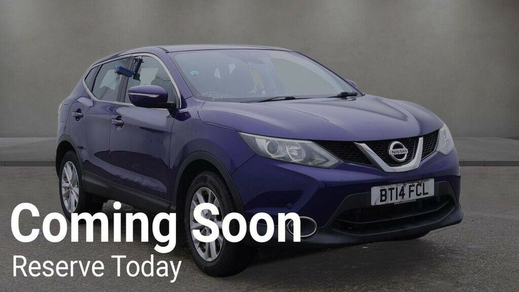 Nissan Qashqai Suv 1.2 Dig-t Acenta 2Wd Euro 5 Ss 201414 Blue