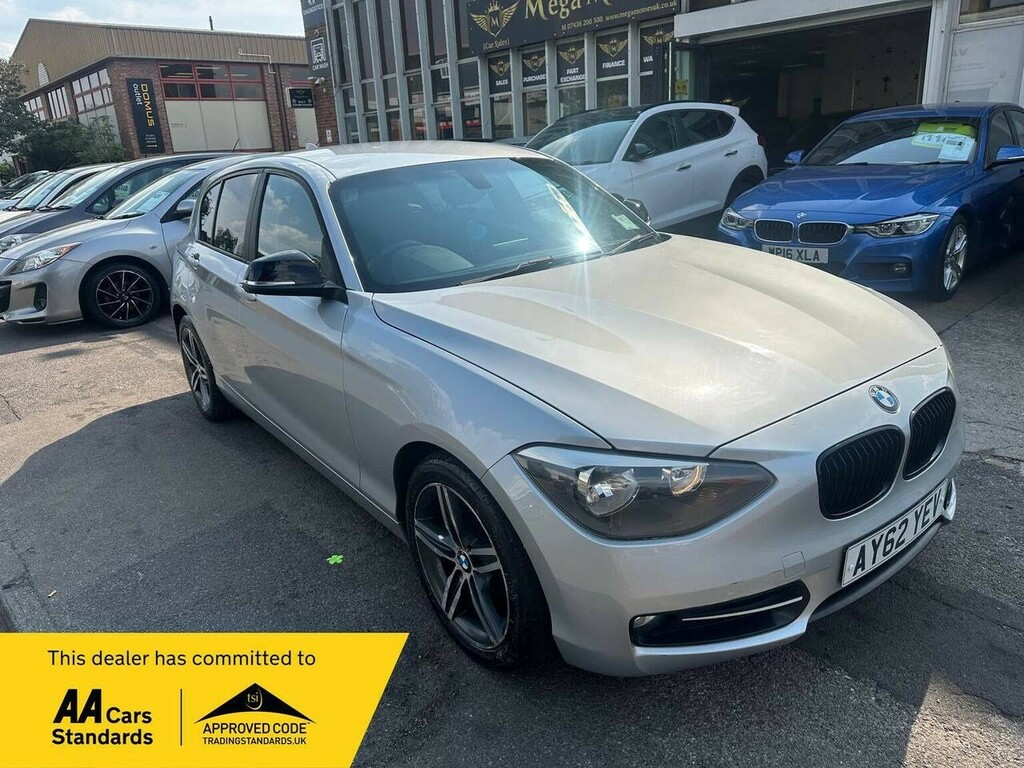 BMW 1 Series Hatchback 1.6 116I Sport Euro 5 Ss 201262 Silver