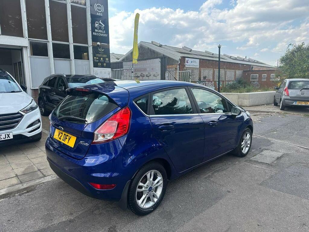 Ford Fiesta Hatchback 1.6 Zetec Powershift Euro 5 201464 Blue #3