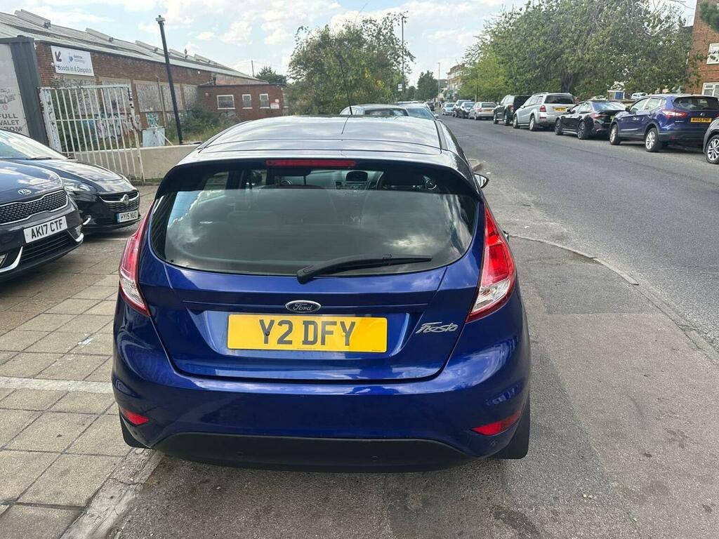 Ford Fiesta Hatchback 1.6 Zetec Powershift Euro 5 201464 Blue #4
