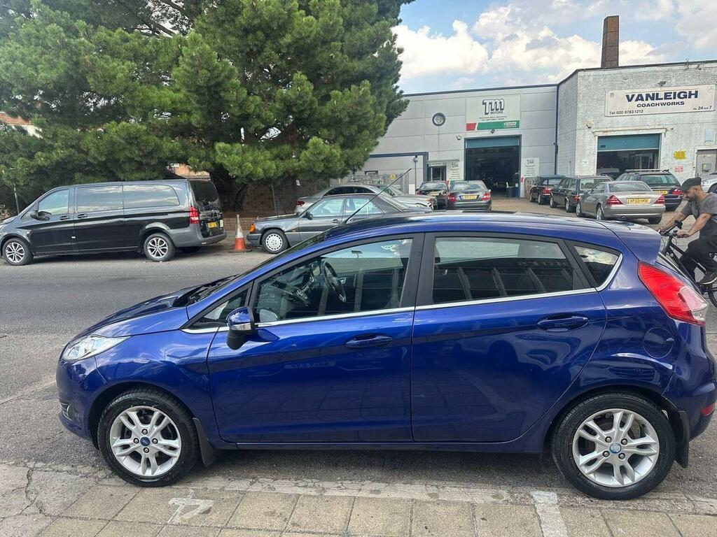 Ford Fiesta Hatchback 1.6 Zetec Powershift Euro 5 201464 Blue #6
