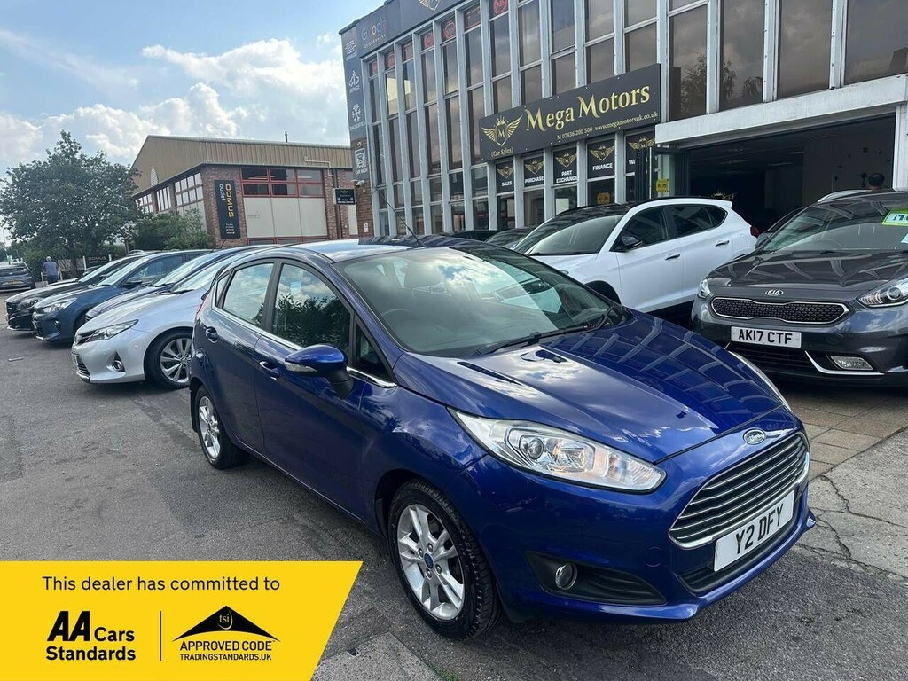 Ford Fiesta Hatchback 1.6 Zetec Powershift Euro 5 201464 Blue
