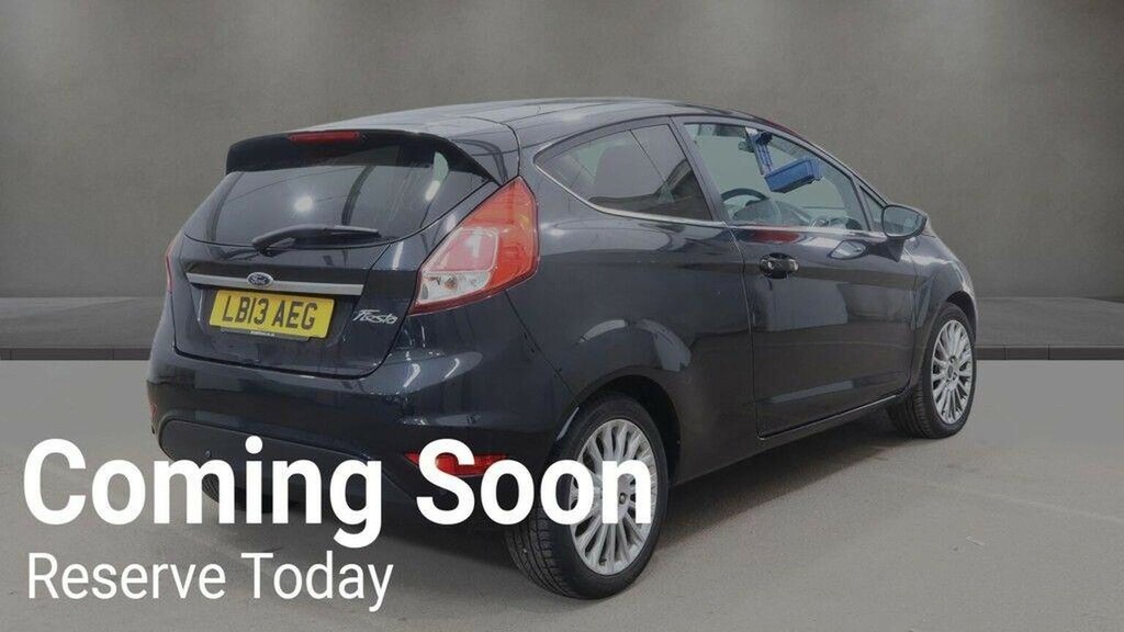 Ford Fiesta Hatchback 1.0T Ecoboost Titanium Euro 5 Ss Black