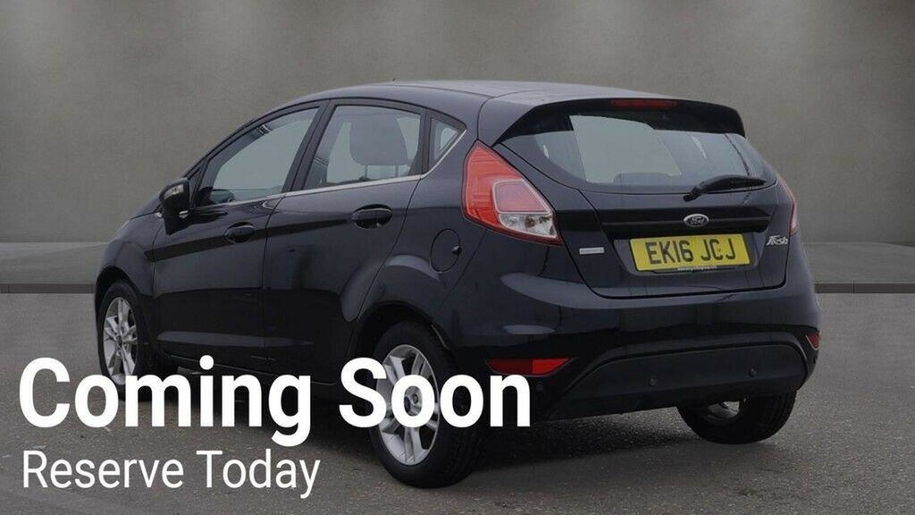 Ford Fiesta 1.0T Ecoboost Zetec Euro 6 Ss Black #2