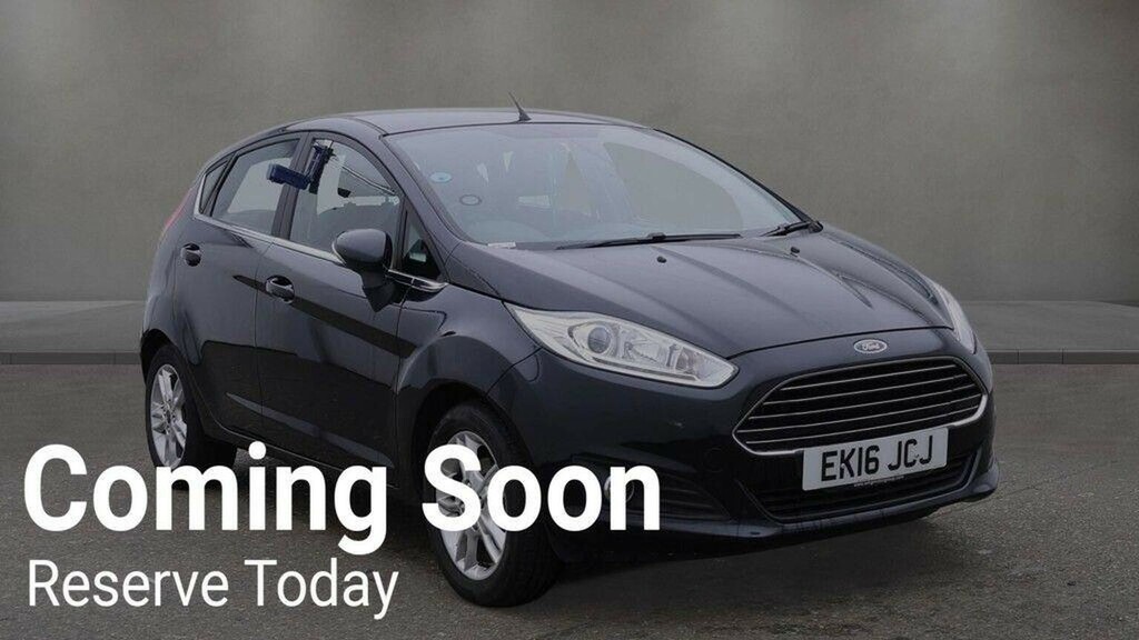 Ford Fiesta 1.0T Ecoboost Zetec Euro 6 Ss Black