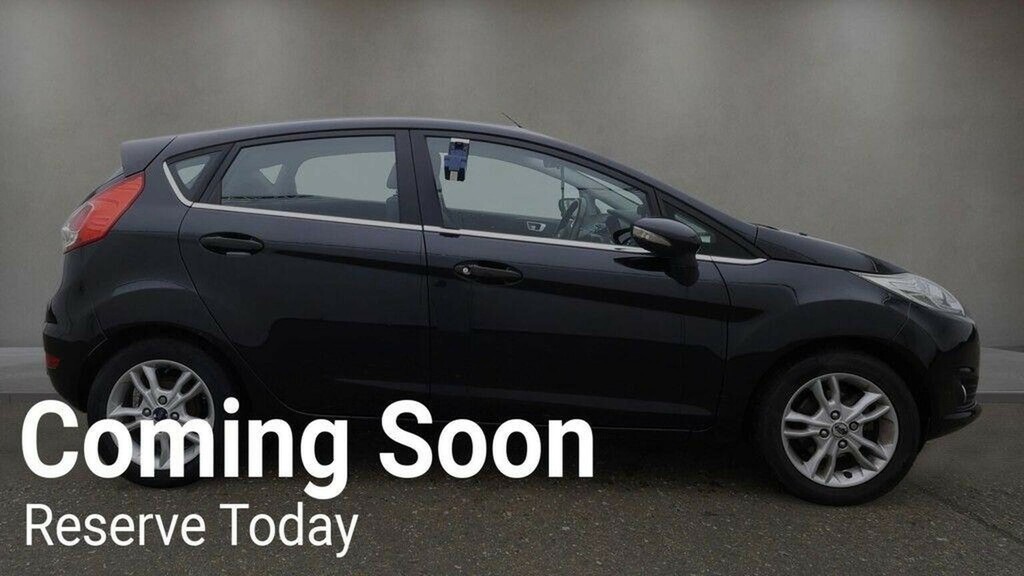 Ford Fiesta 1.0T Ecoboost Zetec Euro 6 Ss Black #4