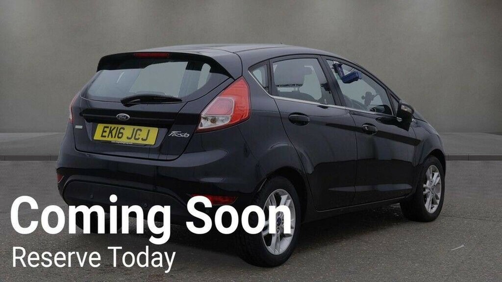 Ford Fiesta 1.0T Ecoboost Zetec Euro 6 Ss Black #3