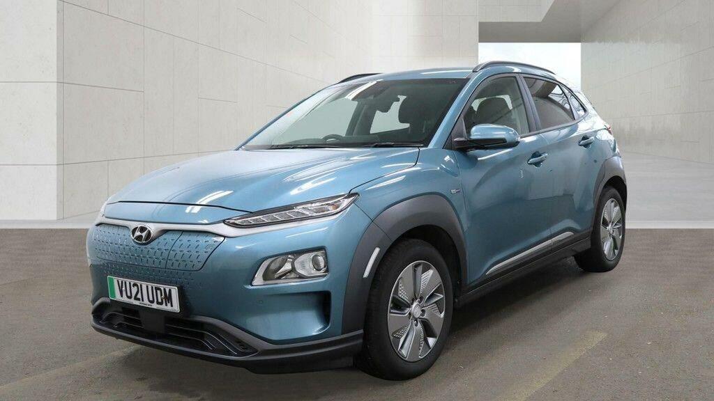 Hyundai Kona Suv 64Kwh Premium 7Kw Charger 202121 Blue #5