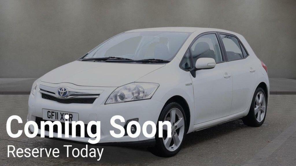 Toyota Auris Hatchback 1.8 Vvt-h T4 Cvt Euro 5 Ss 2011 White #6