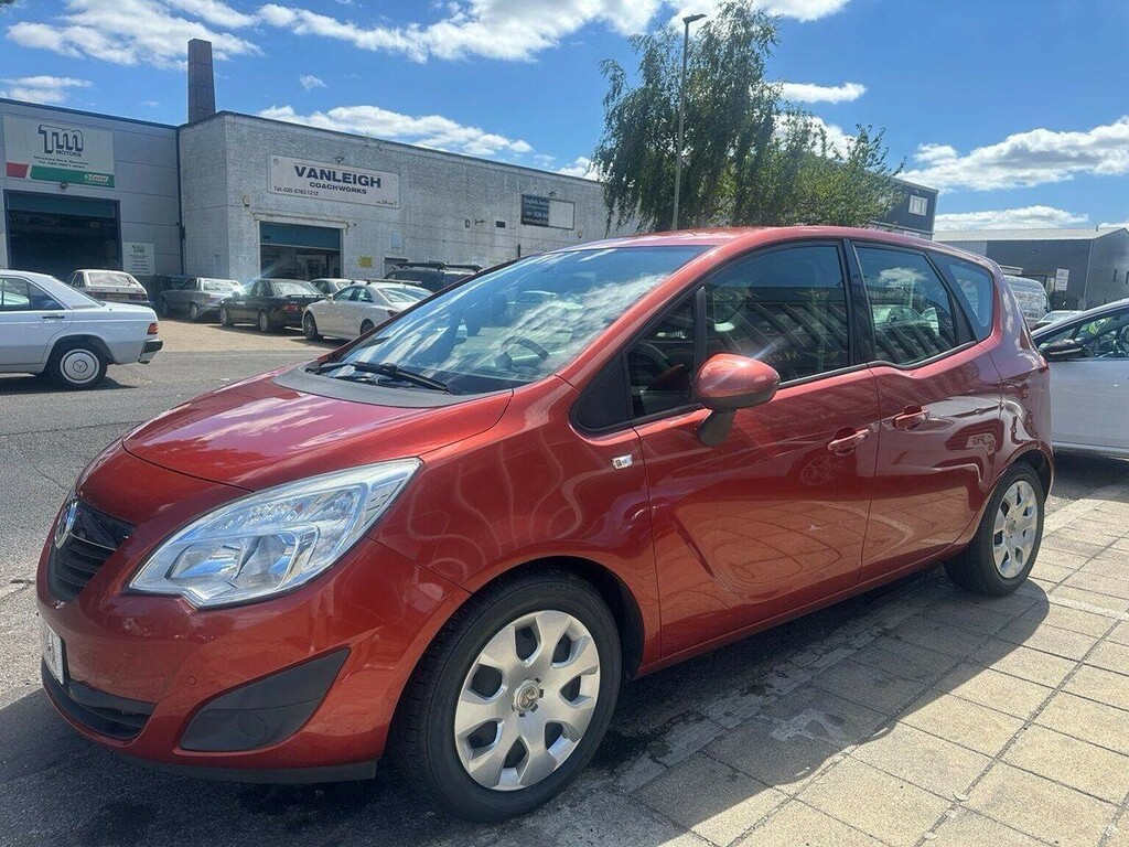 Vauxhall Meriva Mpv 1.4 16V Exclusiv Euro 5 201212 Orange #5