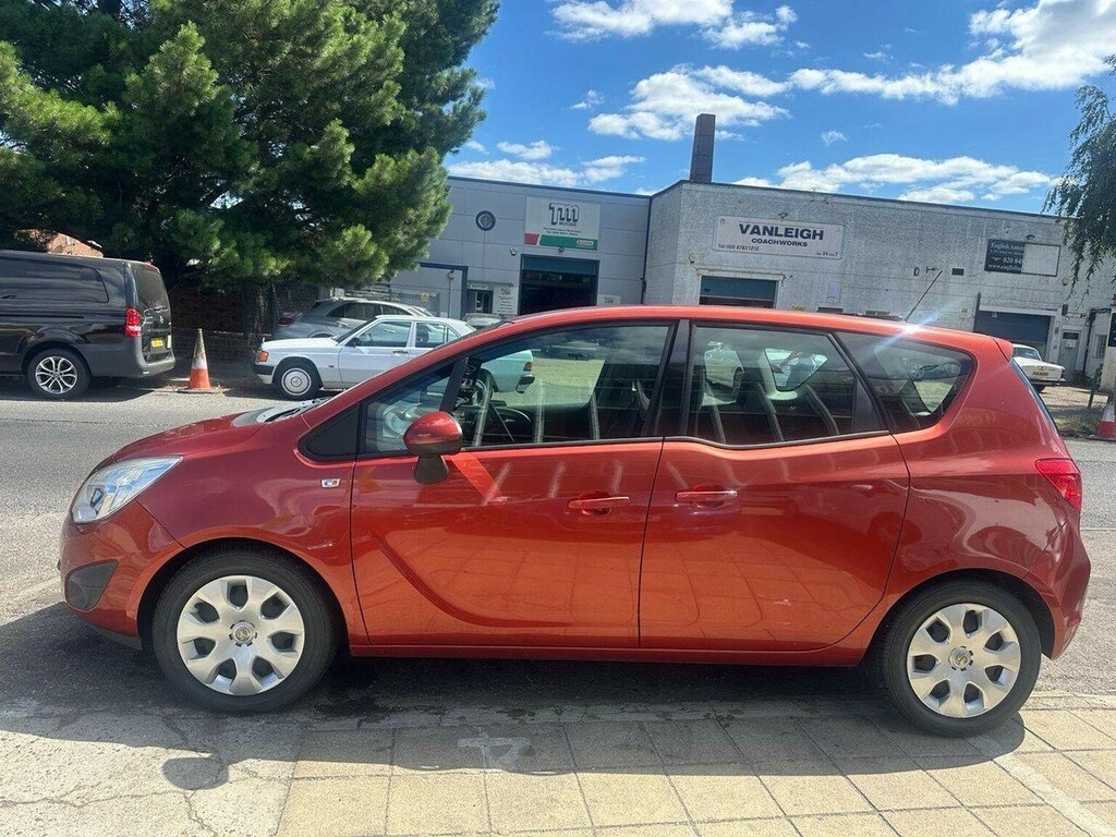 Vauxhall Meriva Mpv 1.4 16V Exclusiv Euro 5 201212 Orange #6