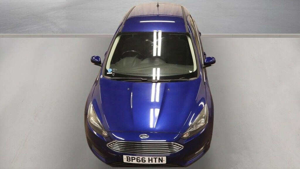 Ford Focus Hatchback 1.0T Ecoboost Zetec Euro 6 Ss 20 BP66HTN Blue #2