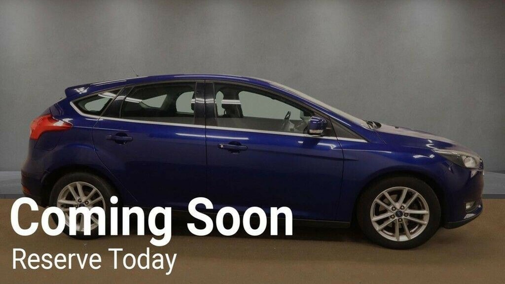 Ford Focus Hatchback 1.0T Ecoboost Zetec Euro 6 Ss 20 Blue