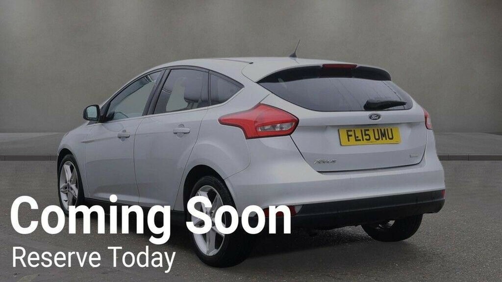 Ford Focus Hatchback 1.0T Ecoboost Zetec Euro 6 Ss 20 FL15UMU Silver #2