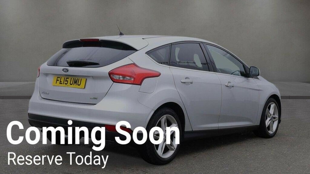 Ford Focus Hatchback 1.0T Ecoboost Zetec Euro 6 Ss 20 FL15UMU Silver #3