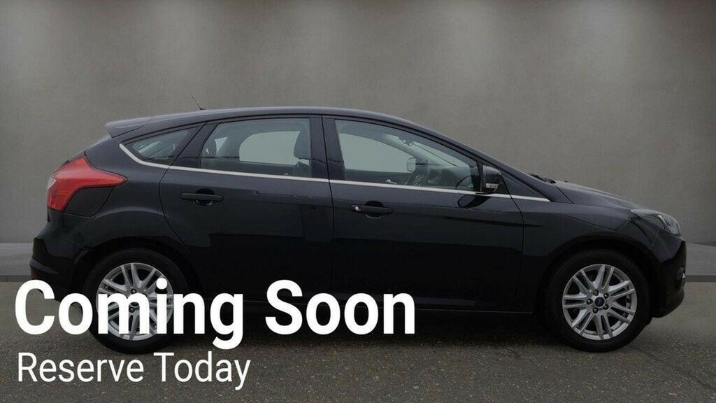 Ford Focus Hatchback 1.0T Ecoboost Titanium Euro 5 Ss NL63LXD Black #3