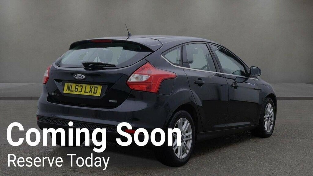 Ford Focus Hatchback 1.0T Ecoboost Titanium Euro 5 Ss NL63LXD Black #2