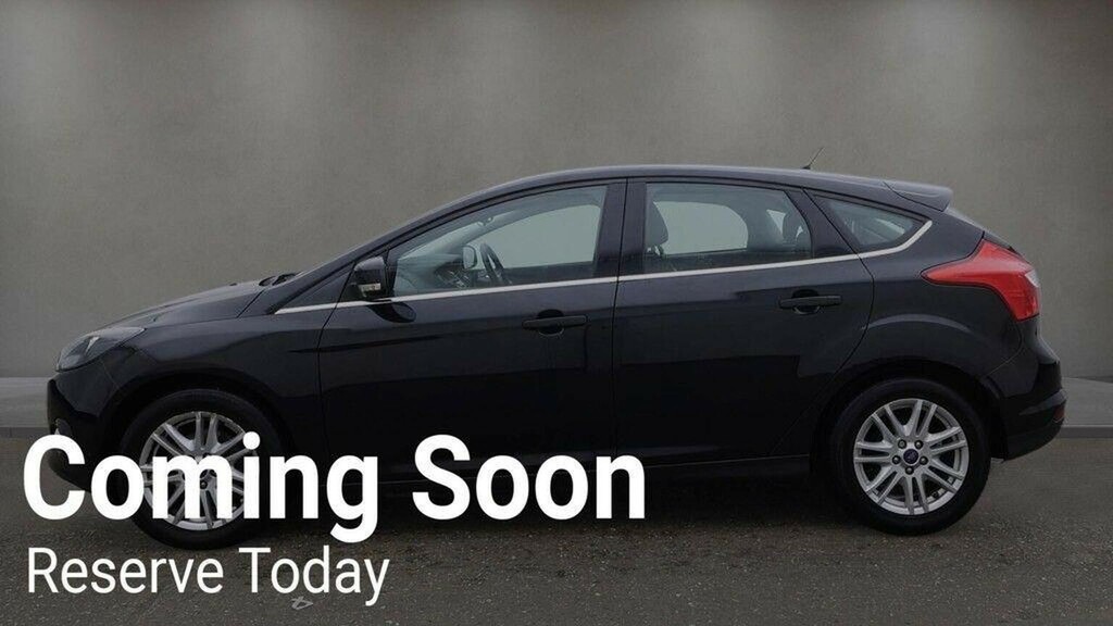 Ford Focus Hatchback 1.0T Ecoboost Titanium Euro 5 Ss NL63LXD Black #4