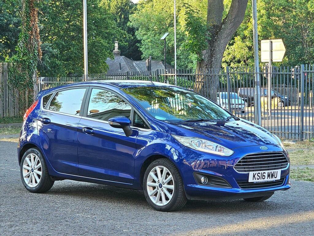 Ford Fiesta 1.0T Ecoboost Titanium Euro 6 Ss 201616 Blue