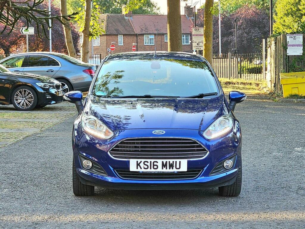 Ford Fiesta 1.0T Ecoboost Titanium Euro 6 Ss 201616 KS16MWU Blue #2